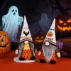 Productos de Decoración de Halloween Nuevos Transfronterizos Muñeco de Reno Viejo Sin Rostro Adornos de Figurina de Gnomo Noche de Halloween