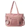 Bolso de Hombro Simple de Gran Capacidad para Estudiantes Versátil Bolso de Mano Casual de Lona Ligero para Viajes Bolso Cruzado