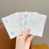 Pegatinas de Diamantes de Imitación de Princesa para Maquillaje Facial Infantil y Decoración de Escenario para Niñas Vienen con Adhesivo