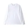Sudadera Four Seasons de Manga Larga Estilo Deportivo Básico con Algodón Peinado Pesado de 270g Color Sólido Retro Cuello Redondo Camiseta Básica
