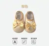 Novedad de Otoño Zapatos Antideslizantes para Bebés y Niños Pequeños Zapatos de Piso Transpirables para Interiores Estilo Princesa Moño Dulce y Lindo Calcetines Zapatos
