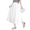 Falda de pastel estilo commuter suave hecha a medida, ligera y versátil para salidas diarias, elegante y adelgazante, vintage y pura