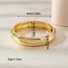 2026 Nuevas Pulseras Minimalistas Lisas de Venta Caliente Transfronterizas Europeas y Americanas para Mujeres, Pulseras de Lujo Ligero de Nicho al por Mayor