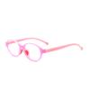Armazón de gafas para niños armazón plano ligero anti-luz azul se puede equipar para ojos miopes lindo armazón redondo CSP8839