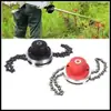 Cortacésped cadena cabezal de corte cortasetos cortacésped cortacésped cadena accesorios de jardín
