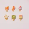 Decorações de Arte de Unha Picolé de Fruta Simulada Acessórios Pequenos de Resina Fofos Brincos DIY Acessórios de Unha Vestíveis Atacado