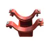 Patio Noroeste Colgador de Resorte Límite Radial Doble Abrazadera de Tubo Estirador Horizontal Soporte Fijo para Tubo Z5 Soporte Deslizante Soldado