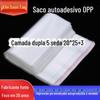 Vendas Diretas de Fábrica Sacos Adesivos Opp Sacos de Embalagem para Panos de Livro 20* 28cm Sacos Sacos Adesivos Sacos Plásticos