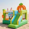 Castelo inflável infantil, cama elástica pequena, escorregador aquático, cama elástica inflável para pular interna e externa, parque de diversões, castelo travesso