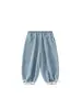 Ropa infantil Yingsibao otoño nuevo pantalones para niñas jeans para niños pantalones jogger con cordones para niños mayores