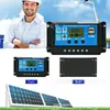 Inversor combinado para sistema solar 12V a 220V/110V panel solar 18W18V controlador 30A12V
