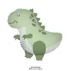 Ins Lindo Oso Mate Avión Arcoíris Dinosaurio Animal Globo Globo de Película de Aluminio Decoración de Fiesta de Cumpleaños