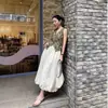 Sandalias Únicas de Diseño con Tira Fina Adornada y Tacón Irregular 2026 Verano Nuevas Sandalias Deslizables de Doble Uso Estilo Vacacional Perezoso para Mujer