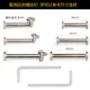 Maleta de Carrito Silenciosa Equipaje de Viaje Bolso de Cuero Rueda Universal Rueda Resistente al Desgaste Accesorios de Reparación Rueda Separada