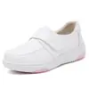 Nuevos zapatos de enfermera para otoño e invierno para mujer, con forro polar, diseño engrosado, estilo versátil, suelas gruesas simples y cómodas, transpirables y antideslizantes, exclusivamente para ventas transfronterizas