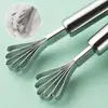 Raspador de Escamas de Peixe de Aço Inoxidável 430 Semeador de Coco Ralador de Frutas Melão Vegetais Gadget de Cozinha Doméstico Transfronteiriço