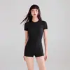 Traje de Baño para Mujer 2026 Nuevo Estilo Calzones Deportivos Avanzados de una Pieza Adelgazante Traje de Baño para Aguas Termales