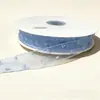 Fita de Lã Bolha com Fio de Neve 2,5-4cm Fita para Embalagem de Presente Fita DIY Fita Única Fita de Seda Fita de Fio de Bolinhas
