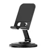 Soporte plegable y giratorio de metal para teléfono móvil, portátil, multifuncional, para tableta de escritorio, con logotipo personalizado