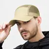 Novo Boné de Beisebol de Verão Cinco Peças Leve de Gaze Respirável de Secagem Rápida para Homens e Mulheres, Boné com Aba para Sombreamento e Proteção Solar Transfronteiriço