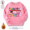 Blocos de Construção Digitais Numberblocks Roupas para Meninos e Meninas Moletons Primavera e Outono Manga Longa Desenho Animado Casual Roupas Infantis Tops Tendência