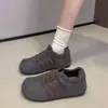 Zapatos deportivos y casuales retro de otoño para mujer, muy populares y versátiles, zapatillas de entrenamiento alemanas, nuevo estilo 2026, tenis grises
