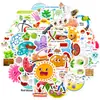 Precio Fijo50 Pegatinas Médicas Directamente Surtidas del Extranjero para el Laboratorio de Biología Infantil Pegatinas de Reconocimiento de Imágenes