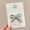 2026 Nuevo Estilo Pinzas para Flequillo de Niña Estilo Coreano Pinzas Exquisitas para Niños con Lazo, Pinzas de Lujo Ligero de Alta Gama para el Cabello al por Mayor