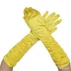 Luvas de Casamento para Noivas Luvas de Performance de Palco com Efeito Amassado Luvas de Casamento Cetim Luvas de Cetim