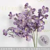 Flores Artificiais Coloridas Estilo Monet Flores Falsas Atacado Verde Roxo Arranjo de Casamento Cenário Decoração de Paisagismo