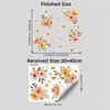 Brup Adesivos Florais em Aquarela para Lavatório Estilo Fresco e Curativo Decoração para Pia de Banheiro e Banheira Adesivos Br5276Q