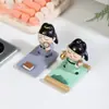 Decoración de Escritorio Dinastía Tang Soporte para Teléfono Móvil Nuevo Creativo Lindo Regalo de Oficina Muñeca Souvenir Escénica