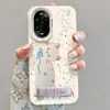 Adequado para Capa de Celular Huawei Nova13, High-End Huaweinova12Pro Nicho Anti-Queda Gato Fofo com Recorte