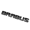 Adecuado para pegatinas metálicas de coche Mercedes-Benz modificación personalizada logo de coche BRABUS logo trasero de coche pegatinas de carrocería Babos pegatinas decorativas