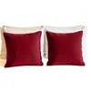 Venta al por mayor de fábrica de fundas de almohada de terciopelo holandés especial para casas de huéspedes y hoteles, fundas de cojín de felpa para sofá, personalización navideña transfronteriza