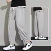 Pantalones de Verano de Nueve Puntos Personalizados, Pantalones de Hombre, Leggings, Pantalones Deportivos Sueltos, Pantalones de Secado Rápido, Pantalones de Seda Helada, Nuevo Estilo para Hombre