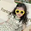 Óculos de Sol Hip-Hop Bolha Infantis Novos Quadrados Engraçados Armação Grossa Óculos de Bebê Meninos e Meninas Proteção Solar ao Ar Livre