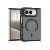 Adequado para iPhone Duo Skin-Feel Dobradiça Magnética Capa de Telefone Integrada Apple Duo Dobrável Esquerdo e Direito Capa Protetora Fábrica
