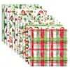 Ww206 Papel de Fondo Navideño Acuarela Material de Papel Cultural y Creativo para DIY Papel de Fondo para Decoración de Árbol de Navidad y Campana Collage