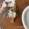 Reloj IEKE Rectangular de Correa de Acero con Diamantes para Mujer Simple Elegante Nicho Sin Diseño de Escamas Clásico Retro Reloj para Mujer