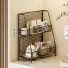 Estante de Almacenamiento de Escritorio, Portavasos, Organizador de Vasos, Vaso de Agua, Taza de Té, Organizador de Tazas de Café, Caja de Almacenamiento, Barra de Té, Gabinete Lateral