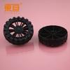 HB702AH rodas de plástico off-road pretas grossas rodas de plástico rodas de brinquedo tecnologia de material novo peças de bloco de construção