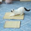 Esterilla para dormir de sisal rascador para gatos suministros para gatos cosas para autoalivio amontonado afilar garra alfombrilla para gatos alfombra juguetes para gatos resistente a los arañazos resistente al desgaste venta al por mayor