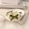 Cuerda para el Cabello Estilo Orquídea Mori de Suzuki Goma Elástica Dulce Banda para el Cabello Intestino Grueso Cuerda para el Cabello de Mujer Bola de Cabello Elegante Cubierta de Cuero Accesorios para el Cabello