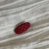 Novo Grampo de Cabelo Coração Vermelho Tecido Estilo Coreano High-End Clipe para Franja Cabelo Quebrado Acessórios de Cabelo Feminino