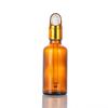 Em estoque Frasco de Essência de Vidro para Chá Essência Cosméticos Engarrafado Frasco Vazio 30ml Pequena Amostra Frasco Conta-Gotas com Cabeça de Borracha