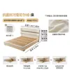 Cama Tongyu Especial Tecido Francês, Nuvem de Veludo Chenille Vintage Quarto Principal, Alto Padrão e Luxuosa, Cama de Casal com Baú e Cabeceira Alta