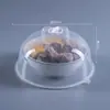 Tapa Calentadora para Horno de Microondas, Tapa a Prueba de Salpicaduras de Comida, Tapa de Plástico Aislante al Calor para Verduras, Tapa de Conservación para el Hogar, Resistente a Altas Temperaturas, Transparente