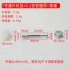 9.5 Conector Galvanizado Tres en Uno 12mm Leva de Bloqueo Sujetador para Muebles de Armario Conector Tres en Uno