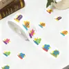 500 Pegatinas/Rollo Venta Caliente Transfronteriza Lápiz de Color Pegatinas de Ánimo Recompensas para Maestros Papelería de Oficina Etiquetas Decorativas DIY